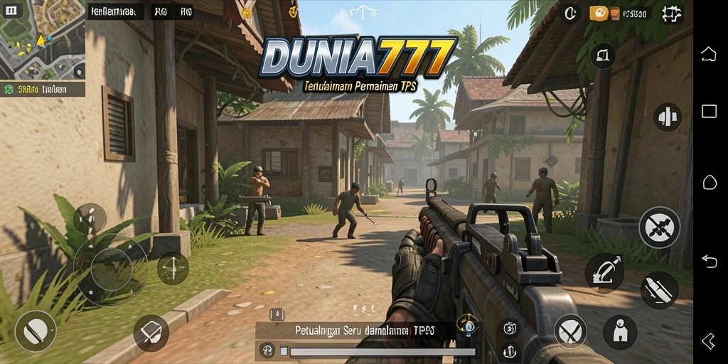 Gameplay DUNIA777 yang penuh aksi dan ketegangan.