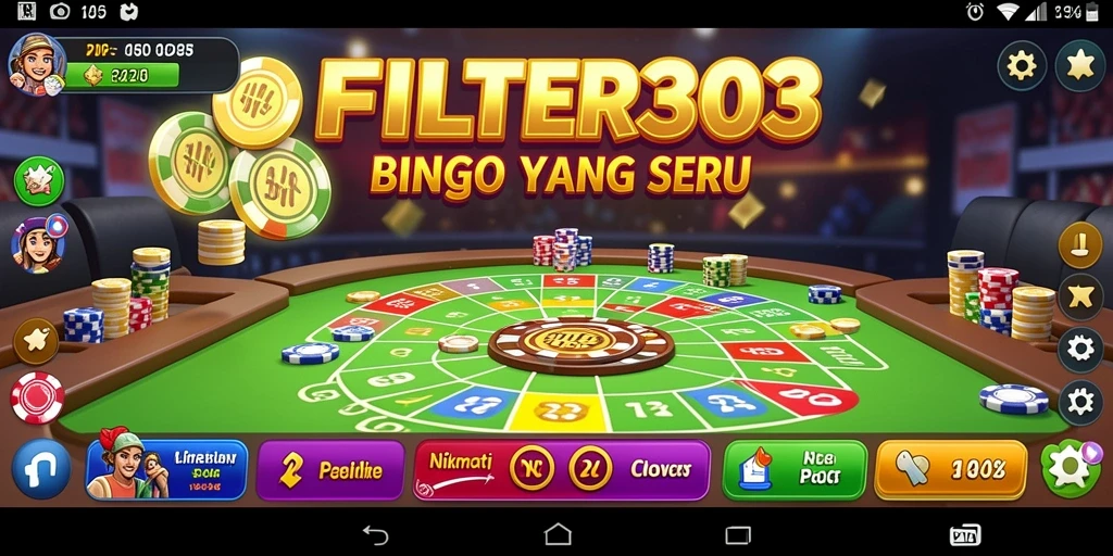 Tampilan menarik dari gameplay Bingo di FILTER303 yang membuat ketagihan.