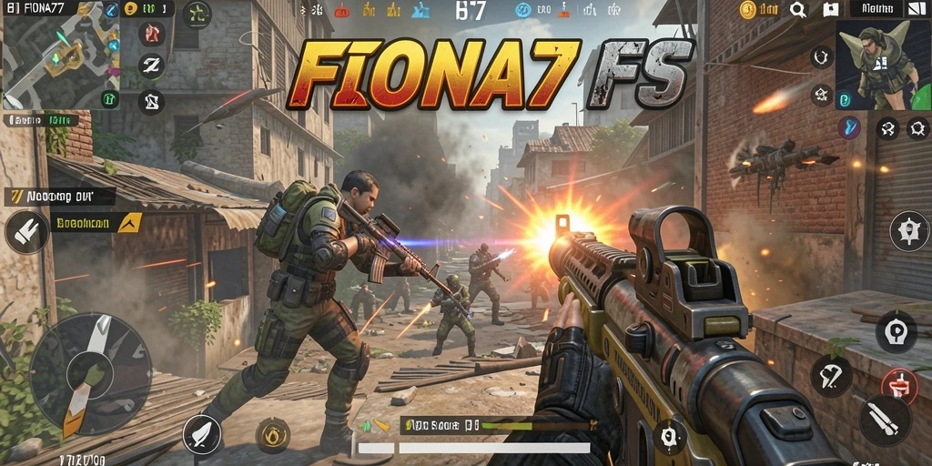 Screenshot gameplay FIONA77 yang menunjukkan aksi tembak menembak yang mengasyikkan.