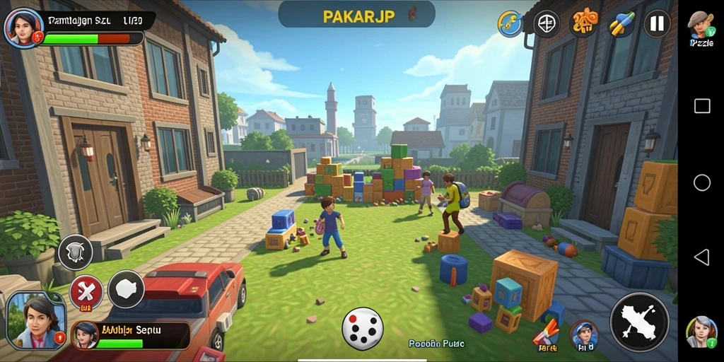 Screenshot PAKARJP menunjukkan gameplay yang menarik dan menantang dalam game puzzle.